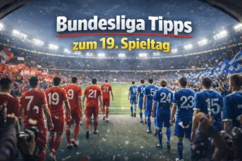 Bundesliga Tipps zum 19. Spieltag // Bild: Eigenes/KI