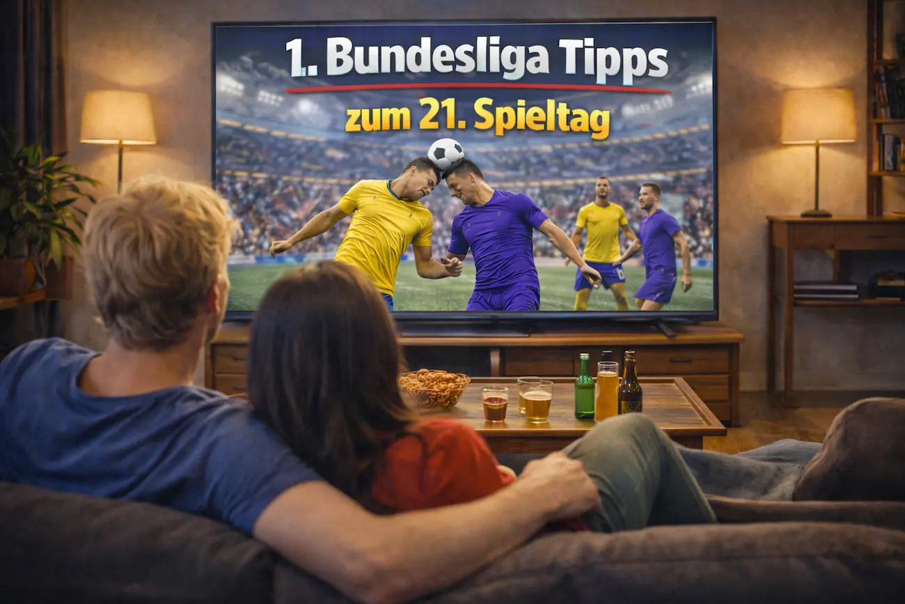 1. Bundesliga Tipps zum 21. Spieltag // Bild: Eigenes/KI