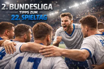 2. Bundesliga Tipps zum 22. Spieltag // Bild: Eigenes/KI