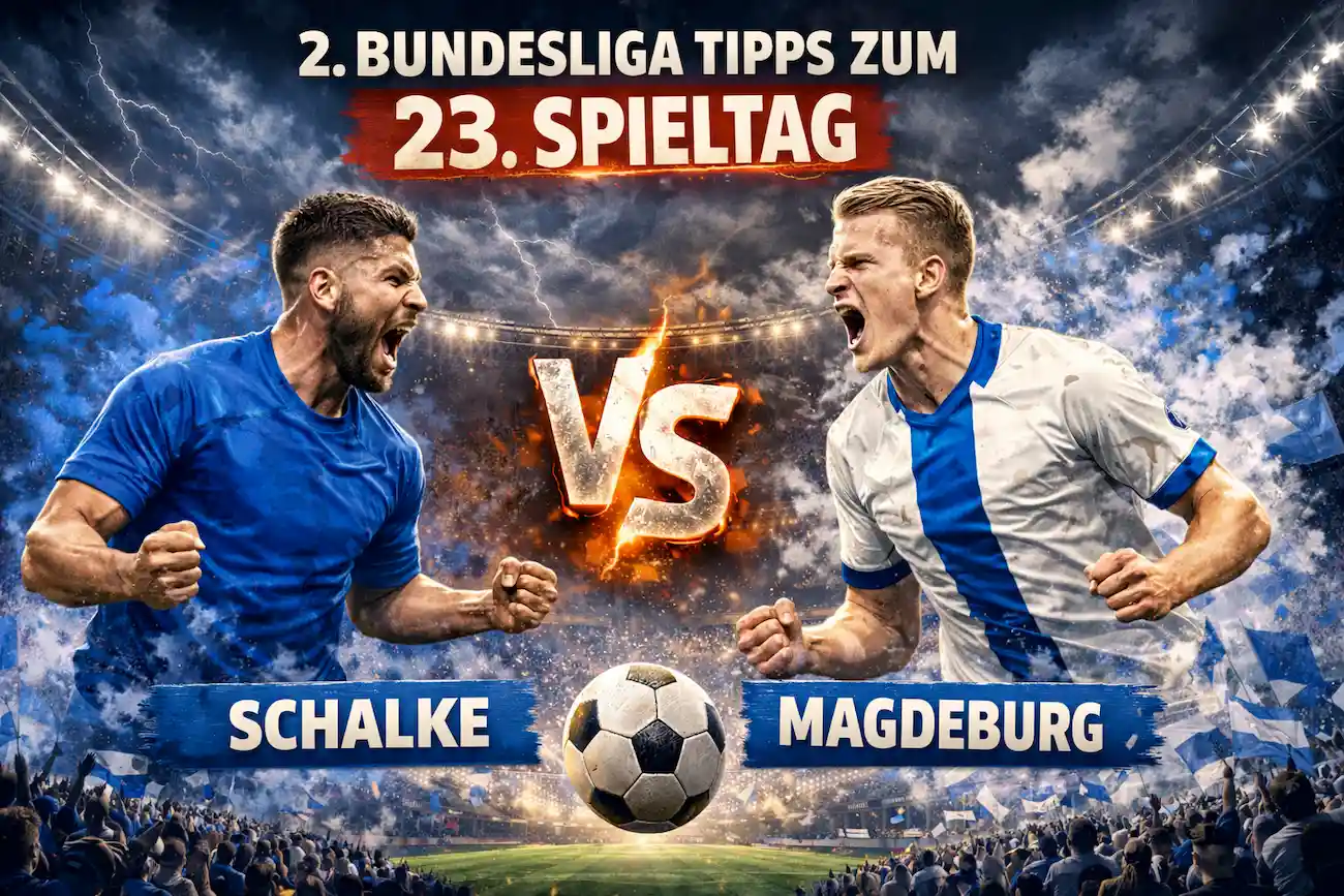 2. Bundesliga Tipps zum 23. Spieltag // Bild: Eigenes/KI
