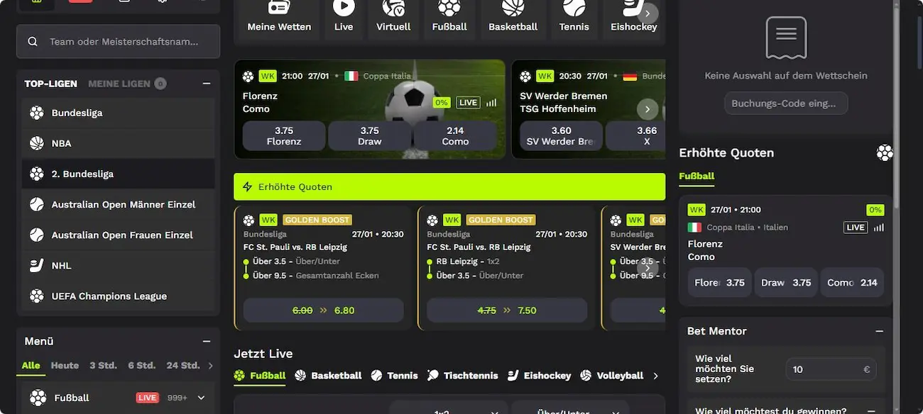 CampeonBet Sportwetten