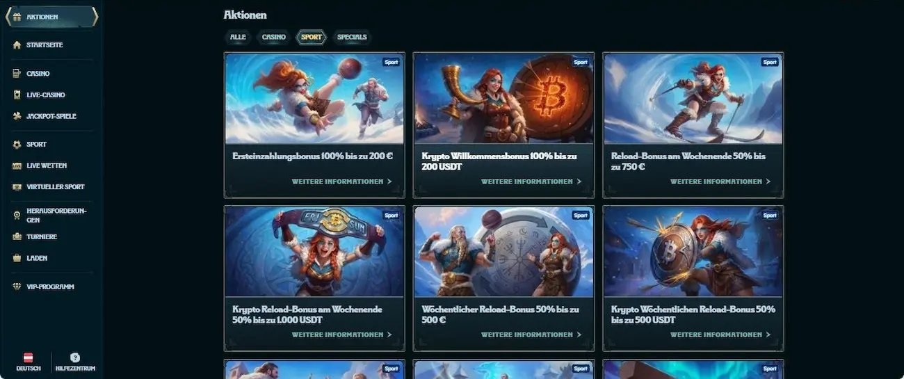 Bestandskunden-Angebot im Ragnaro Test