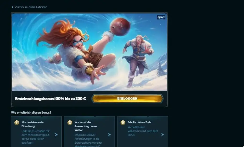 Ragnaro Neukundenbonus