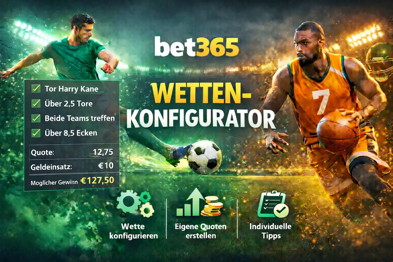 Wie funktioniert der Bet365 Bet Builder? // Bild: Eigenes/KI