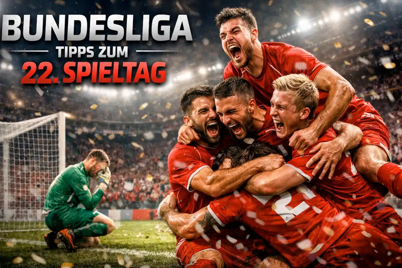 Bundesliga Tipps zum 22. Spieltag // Bild: Eigenes/KI
