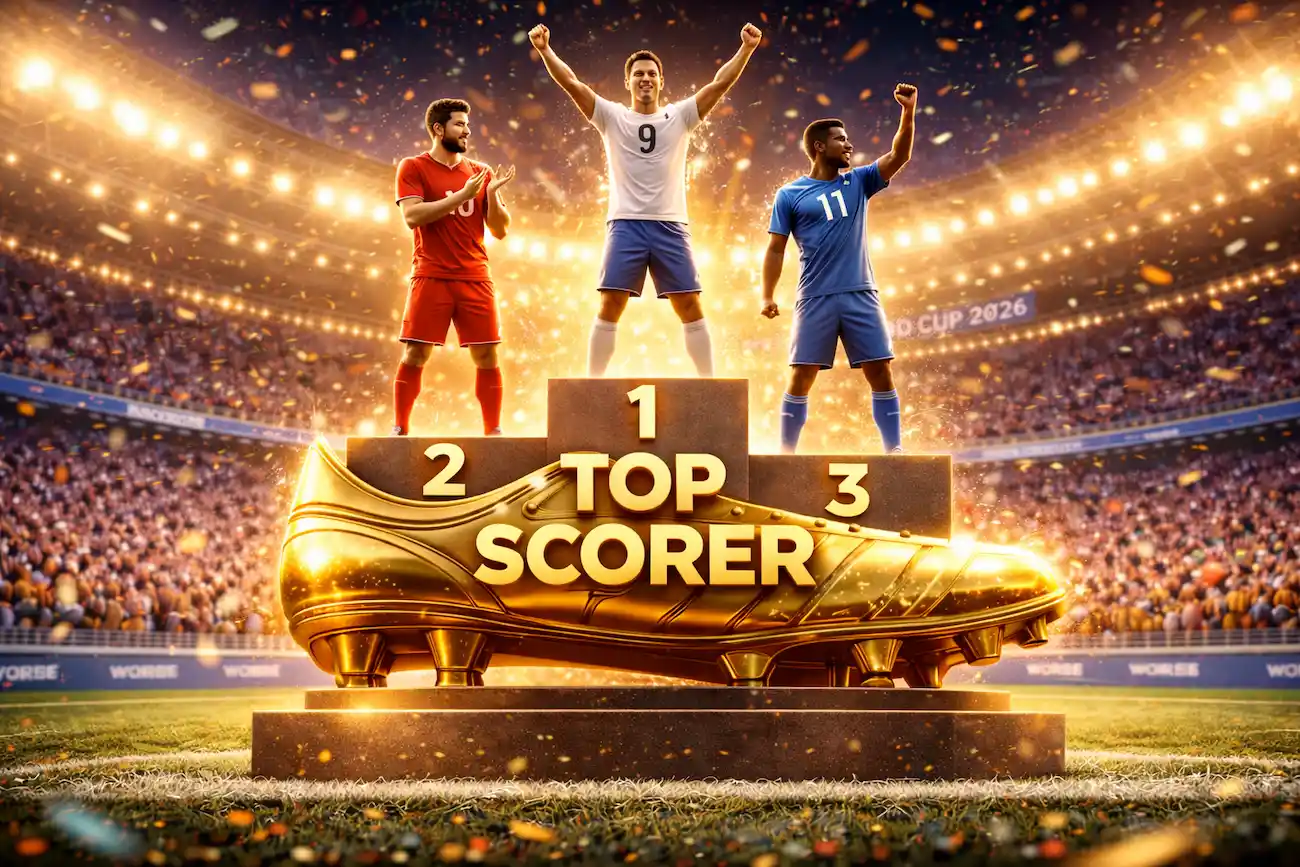 Goldener Schuh bei der WM 2026 // Bild: Eigenes/KI