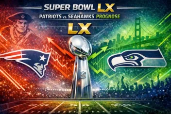Der Patriots - Seahawks Tipp & die NFL Super Bowl LX Prognose // Bild: Eigenes/KI