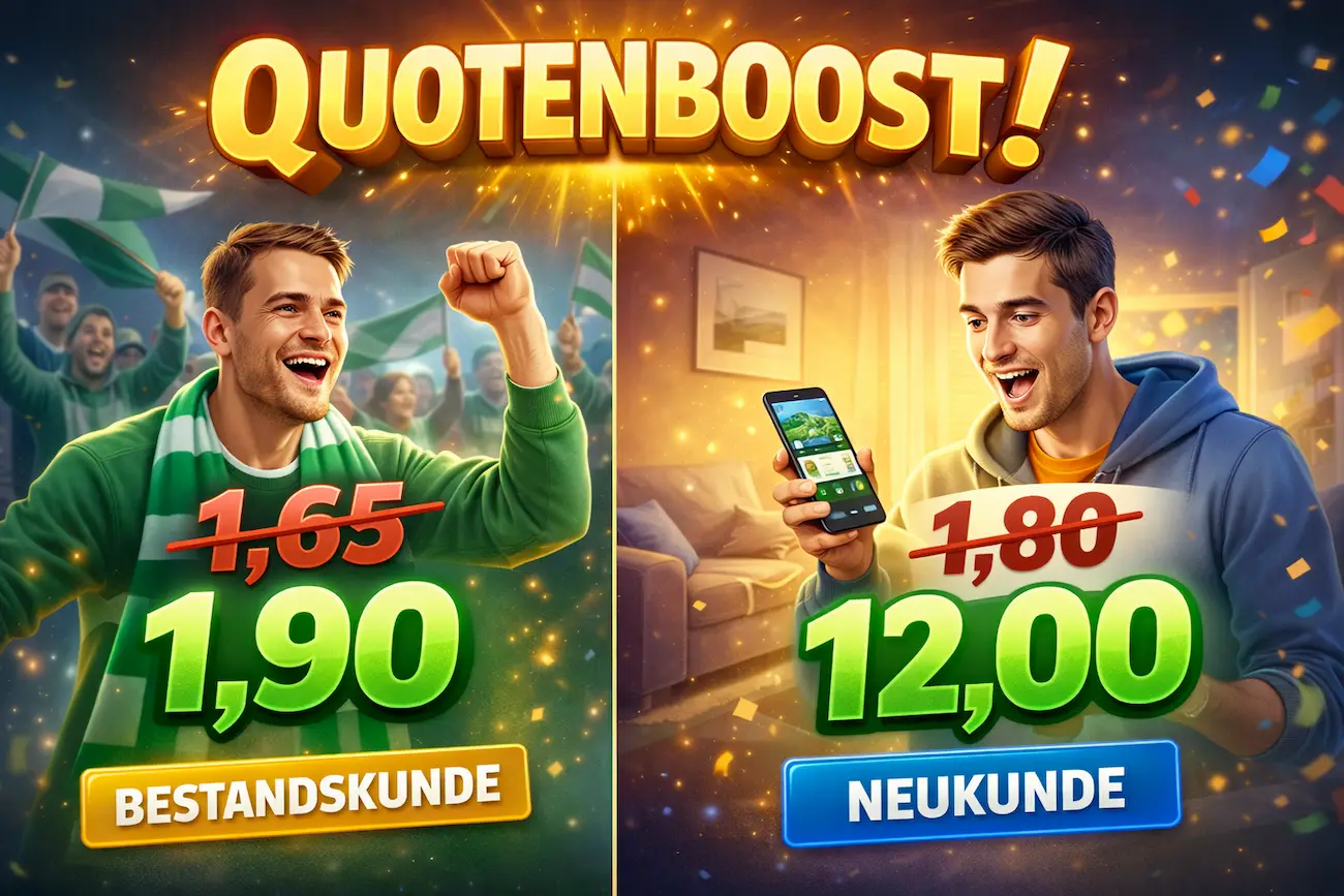 Quotenboost: Erhöhte Wettquoten für höhere Gewinne // Bild: Eigenes/KI