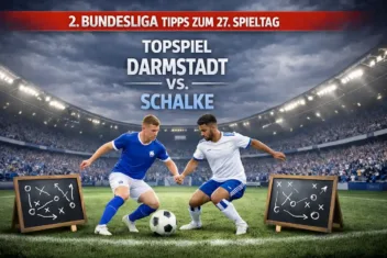 2. Bundesliga Tipps zum 27. Spieltag // Bild: Eigenes/KI