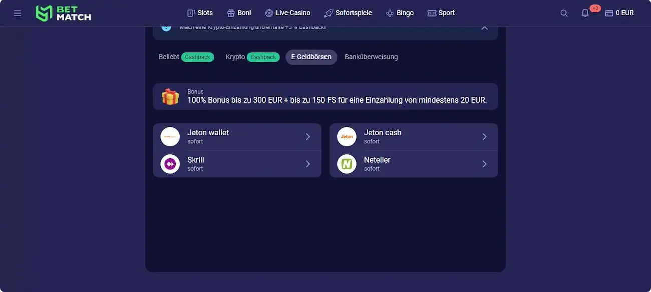 BetMatch Erfahrungen mit der Auszahlung & Einzahlung - Part 2