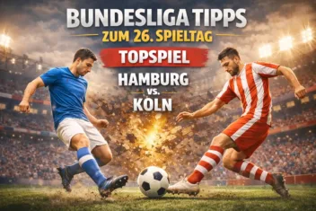1. Bundesliga Tipps zum 26. Spieltag // Bild: Eigenes/KI