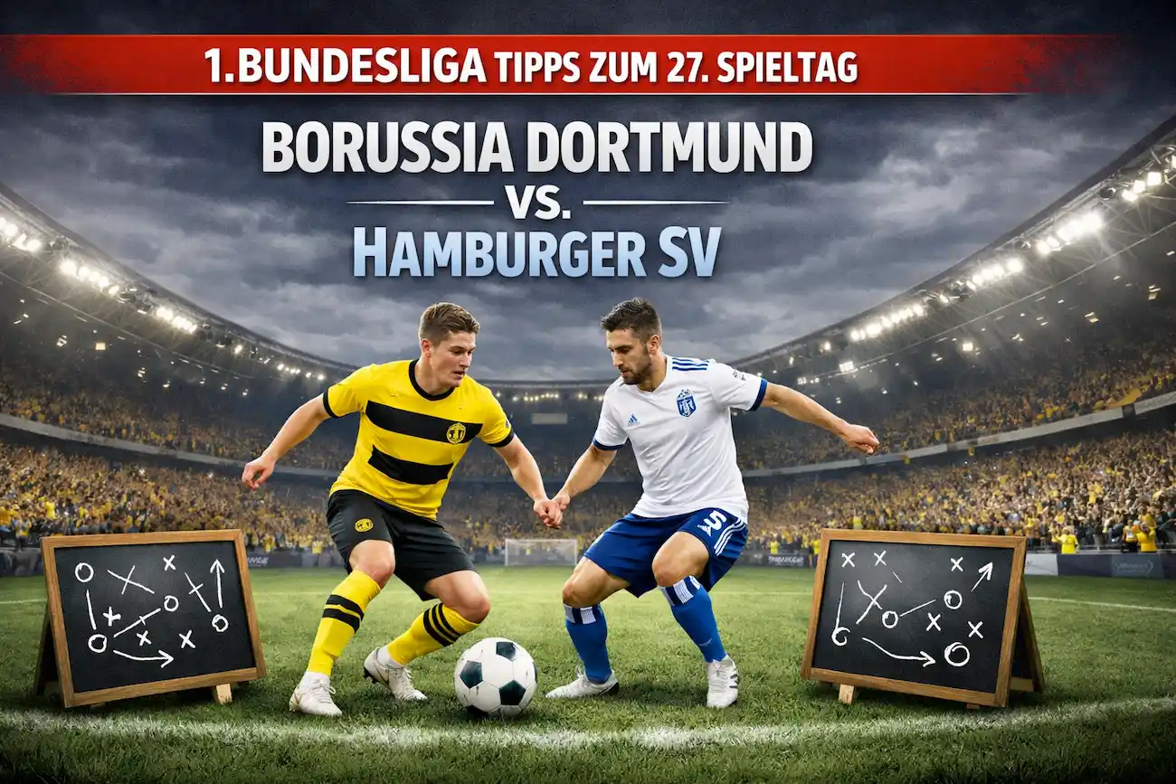 Bundesliga Tipps zum 27. Spieltag // Bild: Eigenes/KI