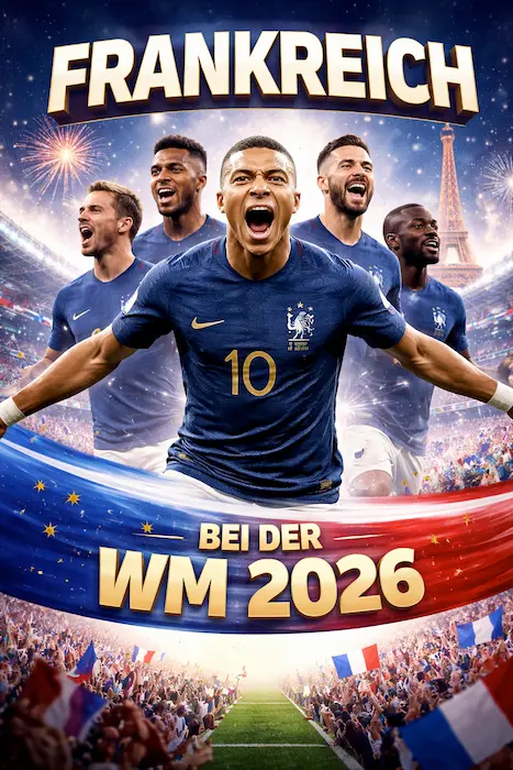 Frankreich bei der WM 2026 // Bild: Eigenes/KI