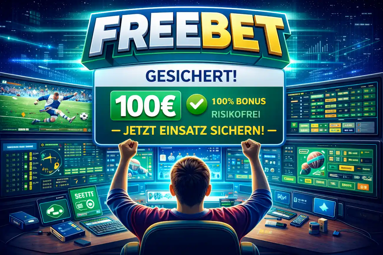 Freebet Bonus: Gibt es noch die klassische Freiwette? // Bild: Eigenes/KI
