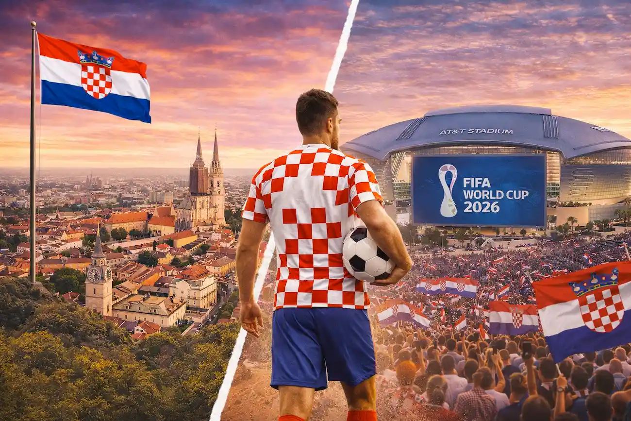 Kroatien bei der WM 2026 // Bild: Eigenes/KI