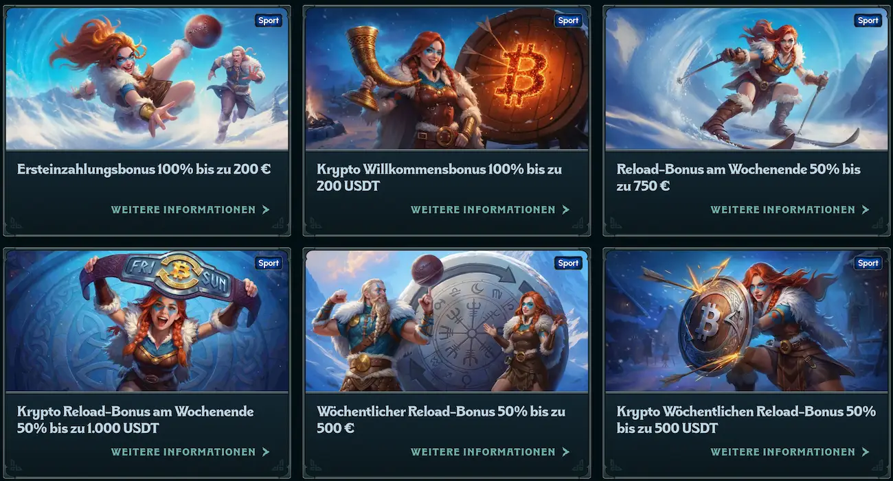 Ragnaro bietet eine Vielzahl an Reload Optionen