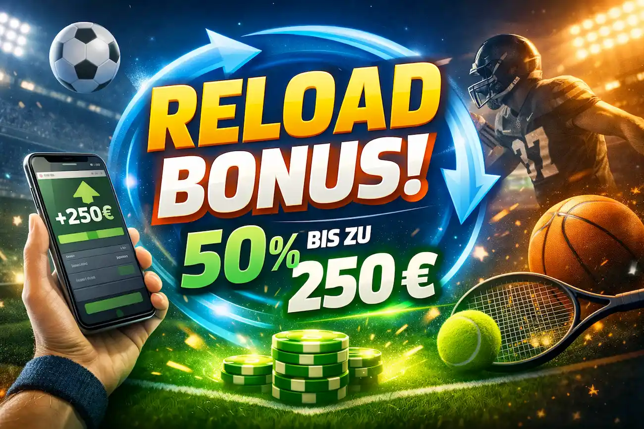 Reload Bonus: Lade dein Konto regelmäßig auf // Bild: Eigenes/KI