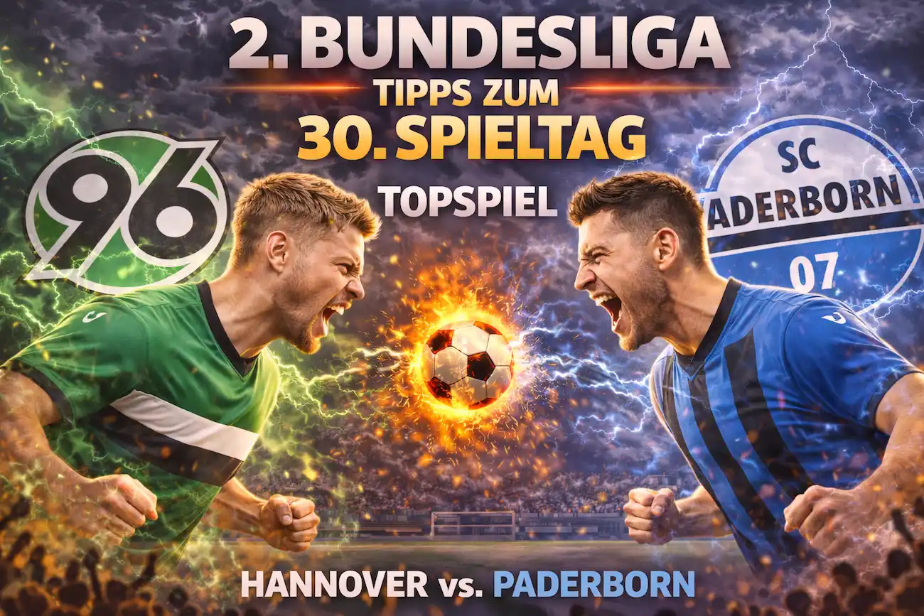 2. Bundesliga Tipps zum 30. Spieltag // Bild: Eigenes/KI