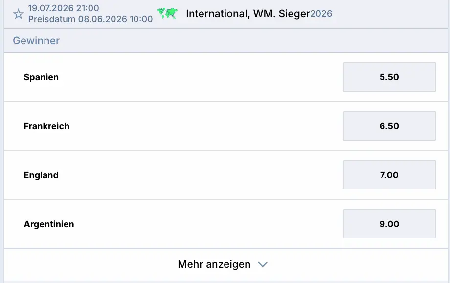 Argentinien bei der WM 2026: Gibt es die Siegchance? // Bild: Zoccer