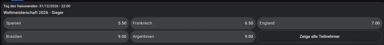 Brasilien wird Weltmeister // Bild: JaaBet