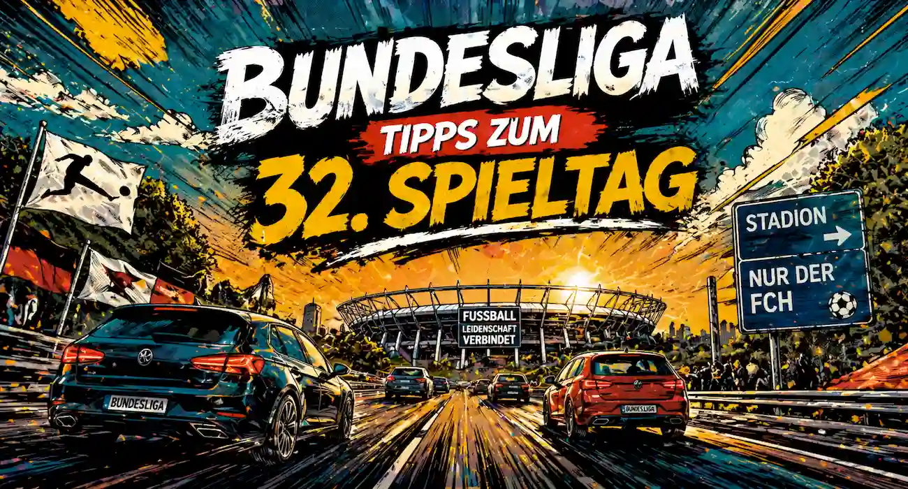 Bundesliga Prognose zum 32. Spieltag // Bild: Eigenes/KI