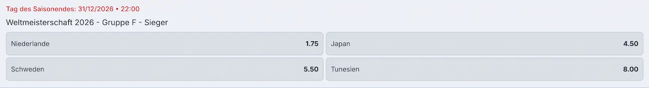 Niederlande bei der WM 2026: Holt Holland den Gruppensieg // Bild: BetRepublic