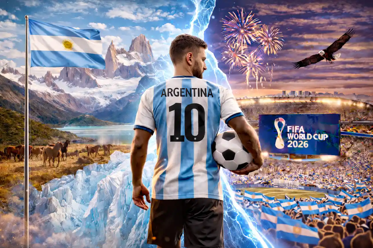 WM 2026 Argentinien: Gelingt die Titelverteidigung? // Bild: Eigenes/KI