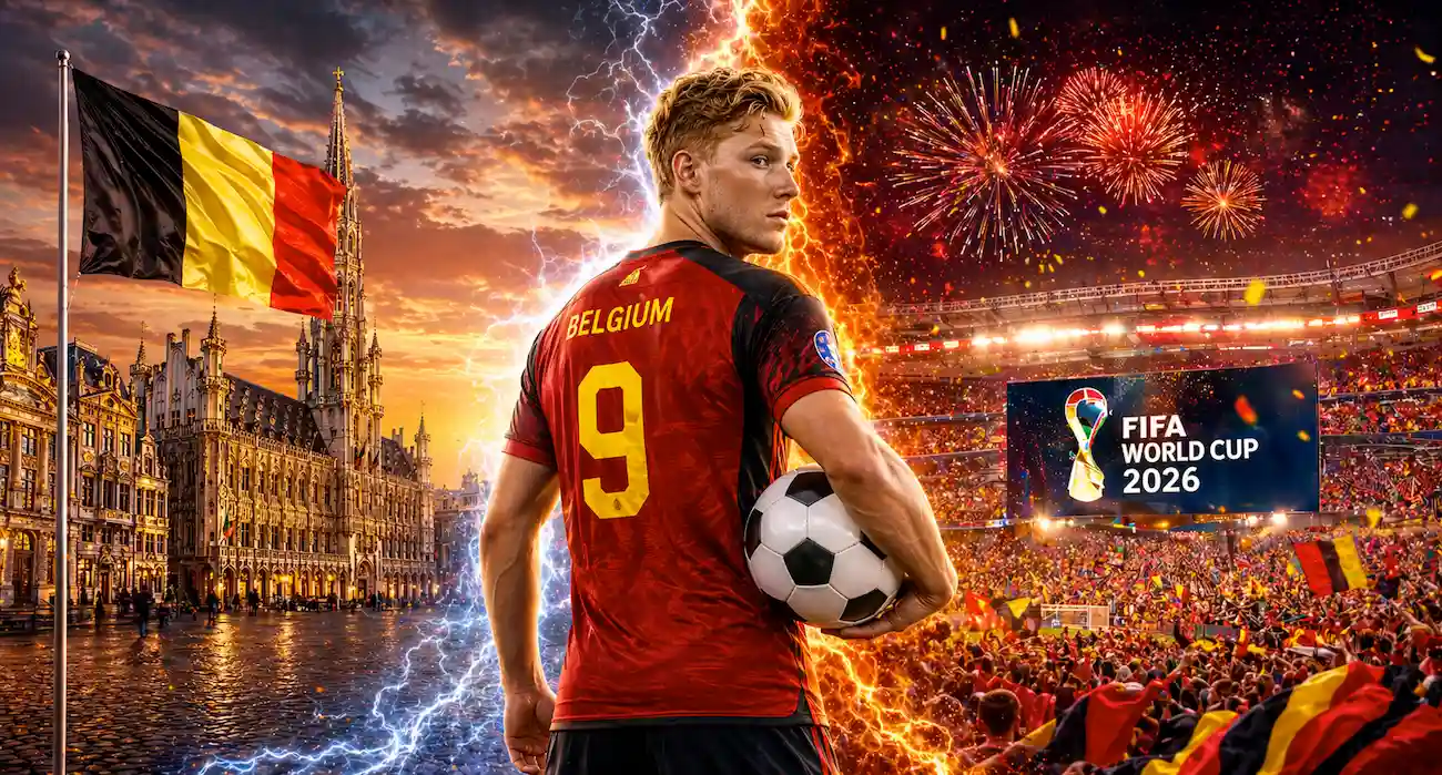 WM 2026 Belgien: Wie stark ist Belgien bei der Weltmeisterschaft 2026? // Bild: Eigenes/KI