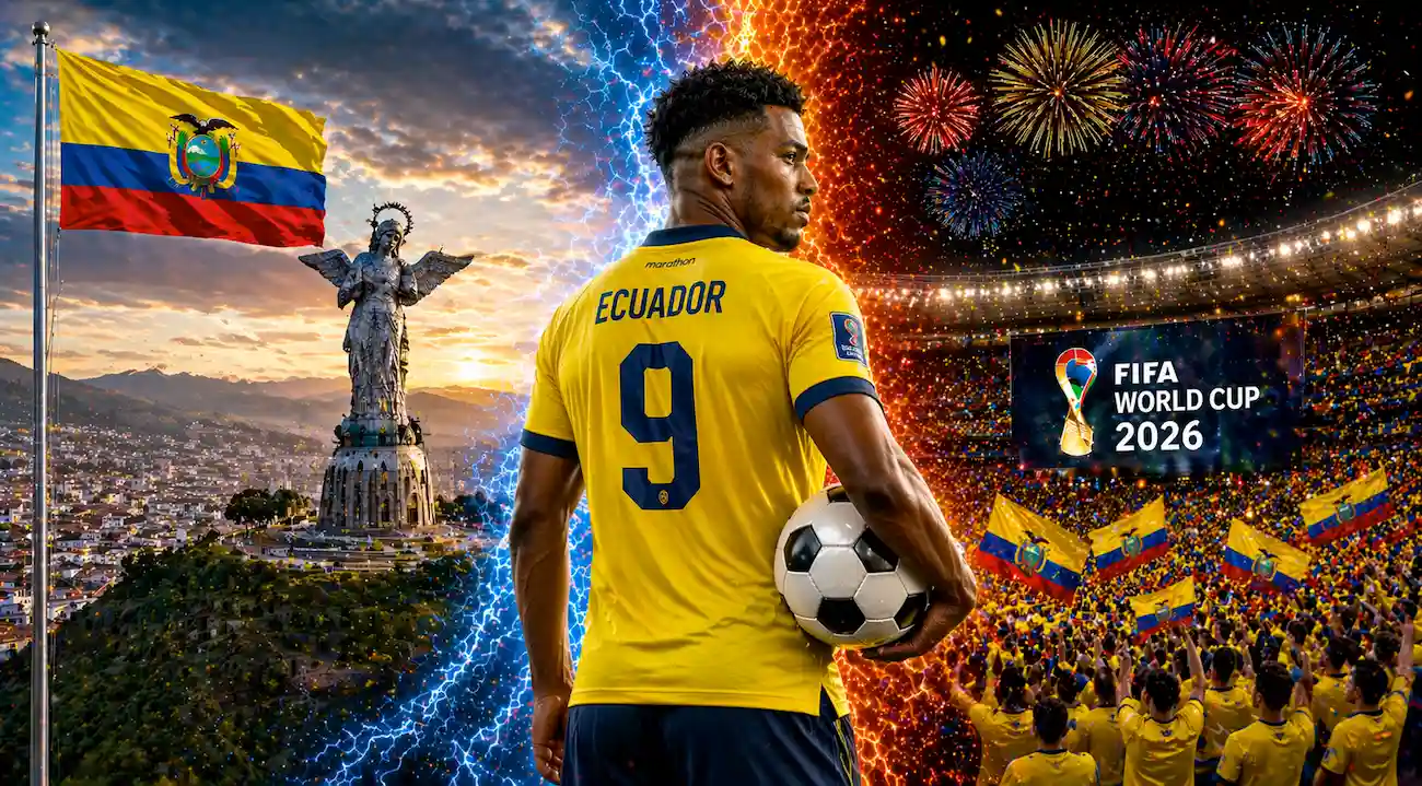 WM 2026 Ecuador: Was erreicht Ecuador bei der Weltmeisterschaft 2026? // Bild: Eigenes/KI
