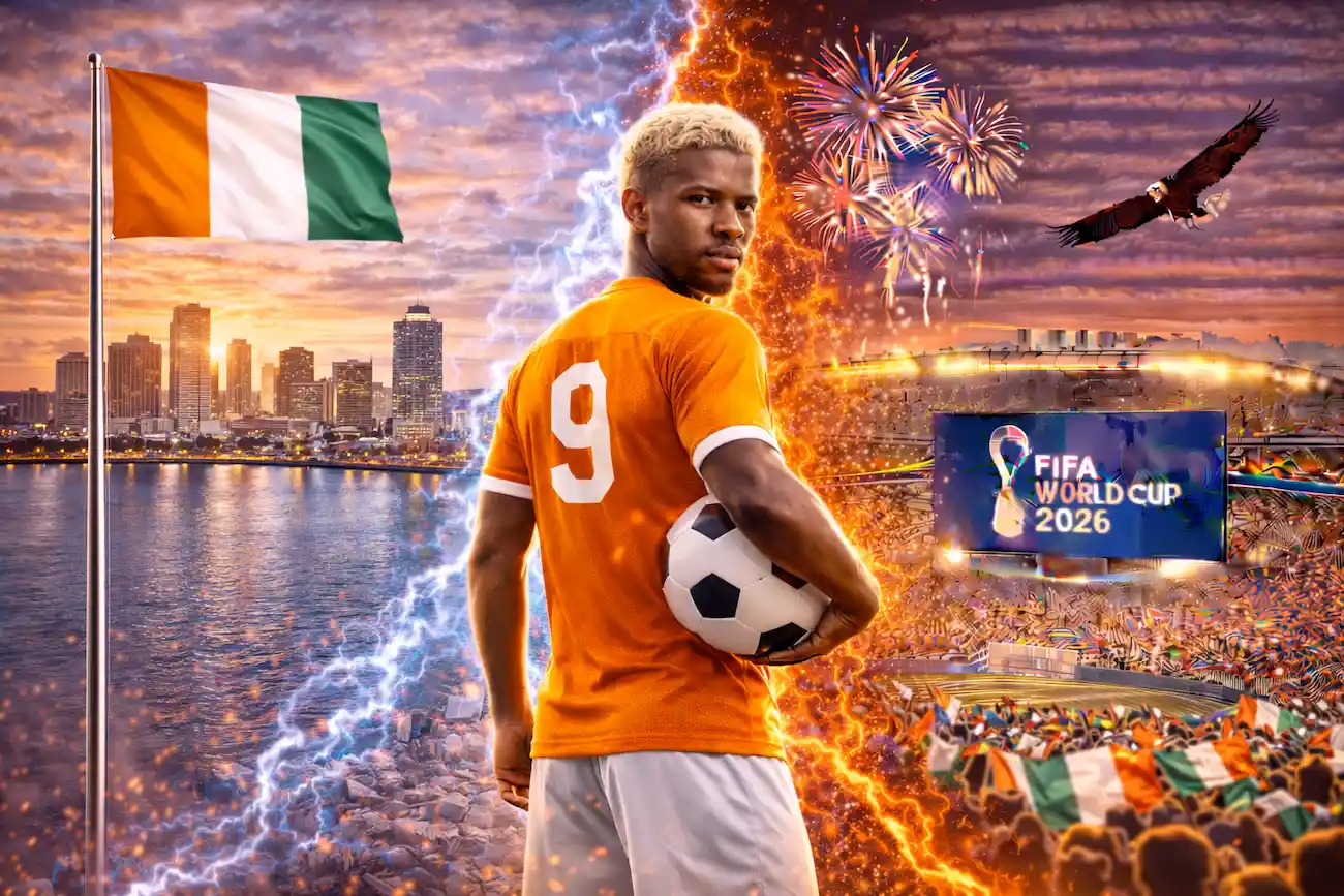 WM 2026 Elfenbeinküste: Wie weit kommt die Elfenbeinküste bei der Weltmeisterschaft 2026? // Bild: Eigenes/KI