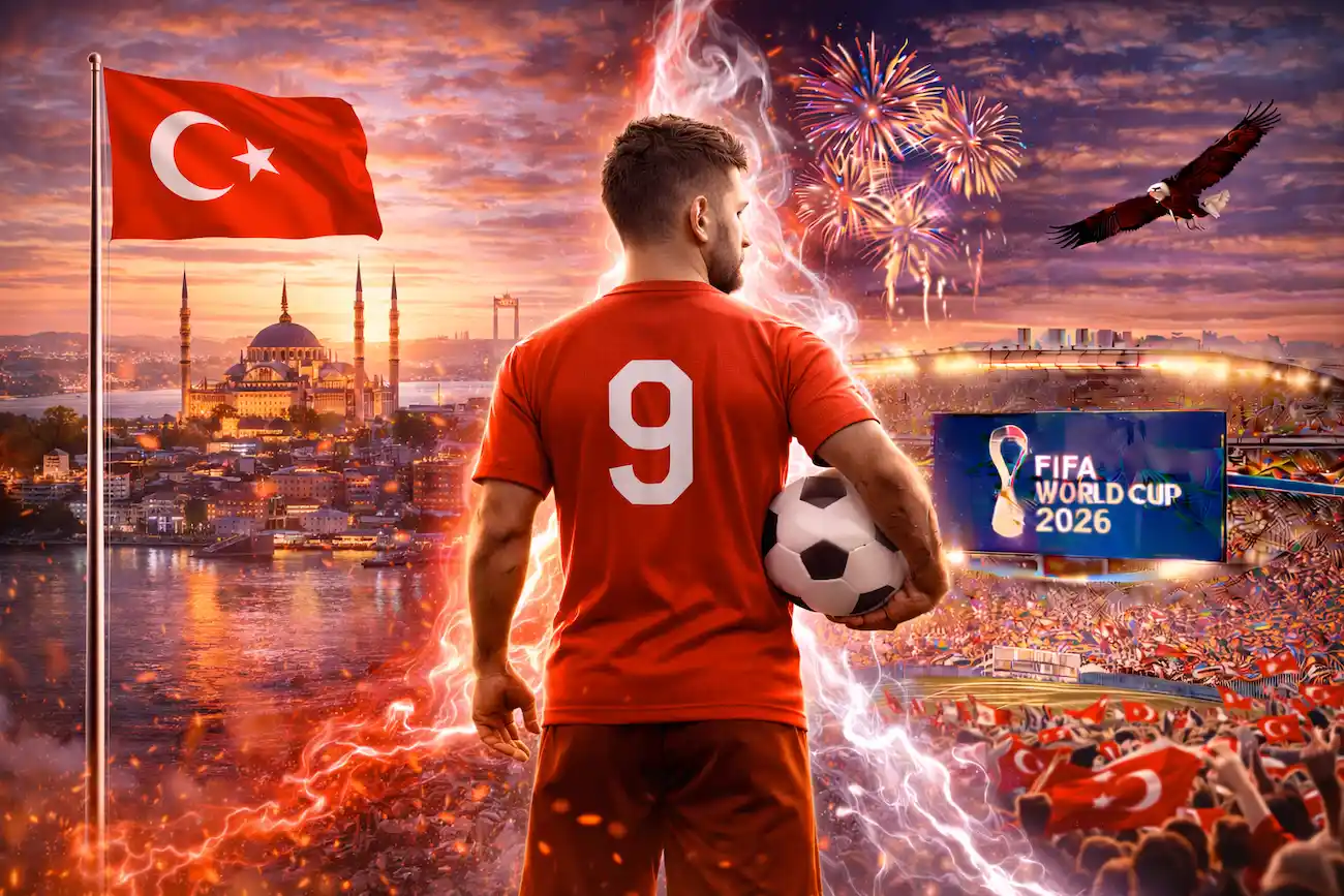 WM 2026 Türkei: Wie weit kommen die Türken im Wettbewerb? // Bild: Eigenes/KI