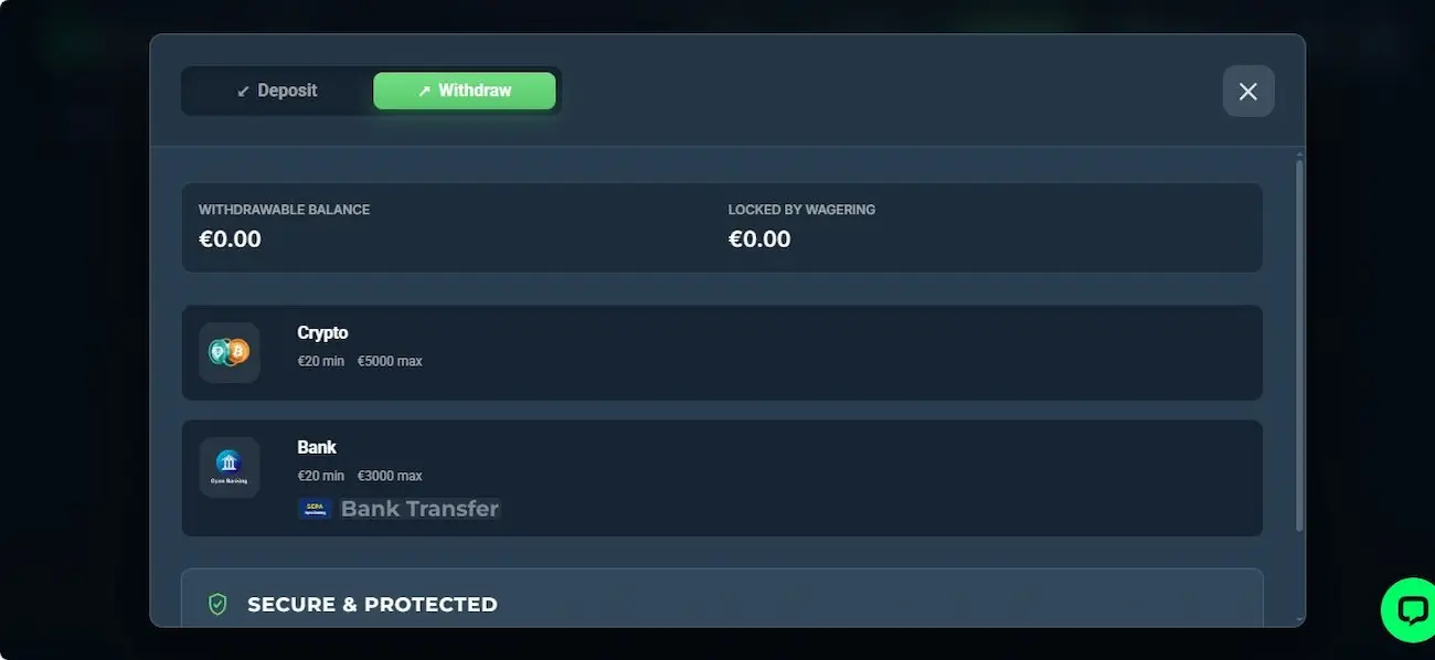 BetPortal Test der Auszahlungsmethoden