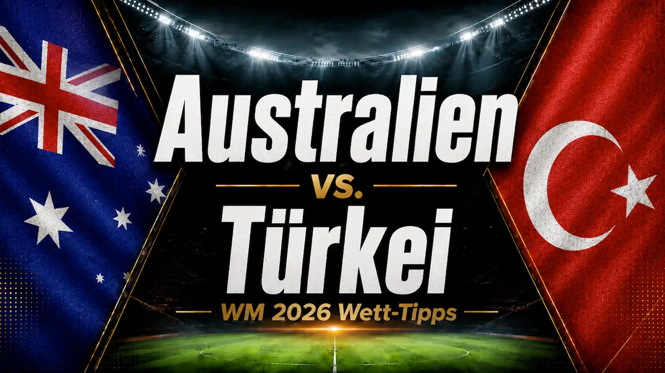 Australien vs. Türkei Wett-Tipps & Prognose zur WM 2026 // Bild: Eigenes/KI