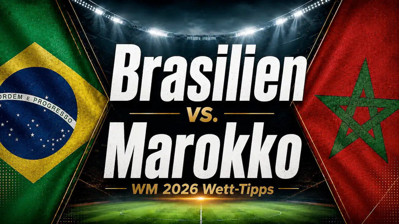 Brasilien vs. Marokko Wett-Tipps & Prognose zur WM 2026 // Bild: Eigenes/KI