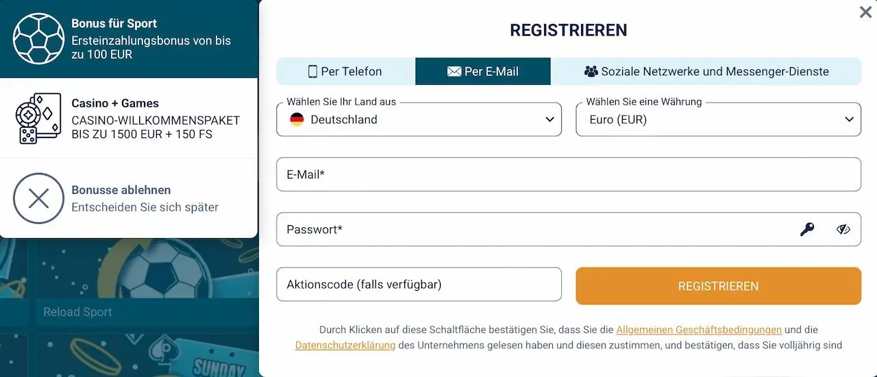 Coldbet Registrierung: So gehen Neukunden vor