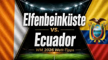 Elfenbeinküste vs. Ecuador Wett-Tipps & Prognose zur WM 2026 // Bild: Eigenes/KI