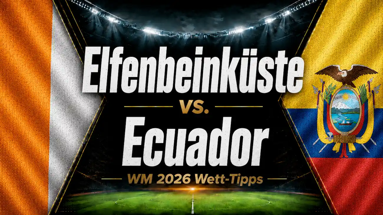 Elfenbeinküste vs. Ecuador Wett-Tipps & Prognose zur WM 2026 // Bild: Eigenes/KI