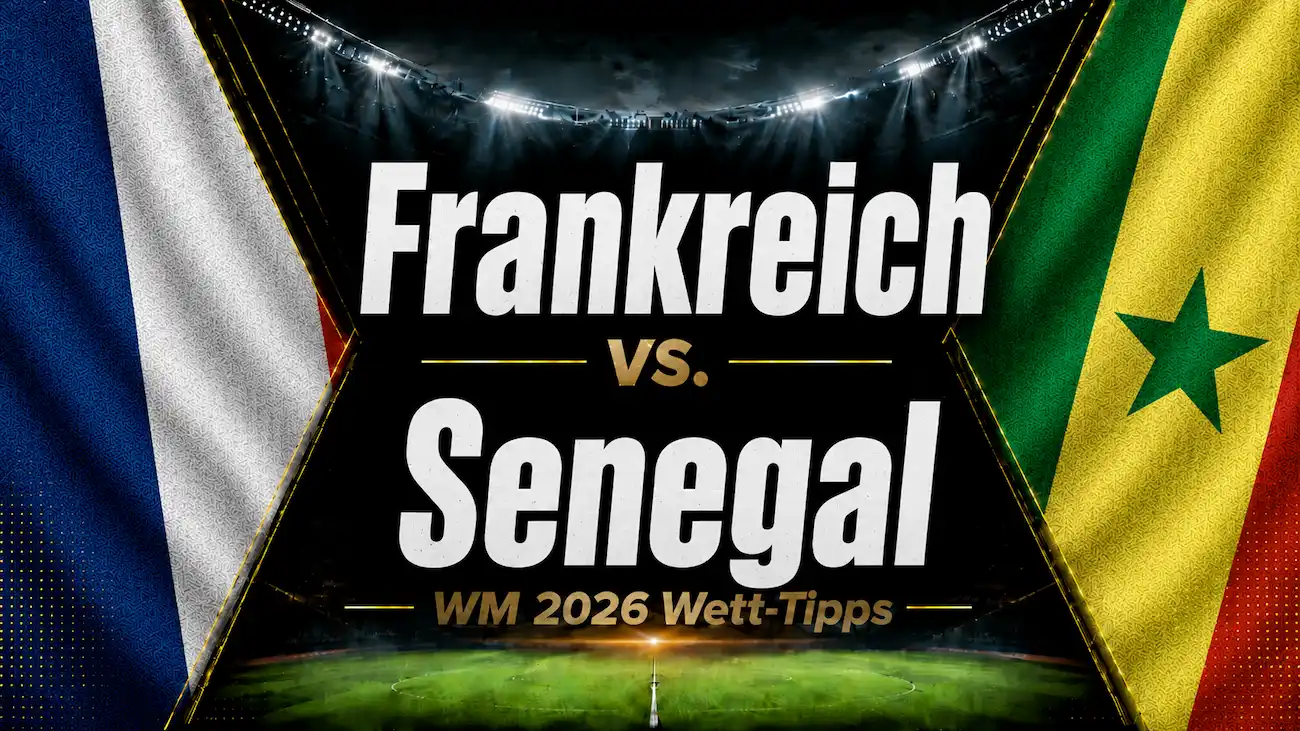 Frankreich vs. Senegal Wett-Tipps & Prognose zur WM 2026 // Bild: Eigenes/KI