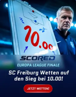 Freiburg vs. Aston Villa Quoten-Boost // Bild: Scored