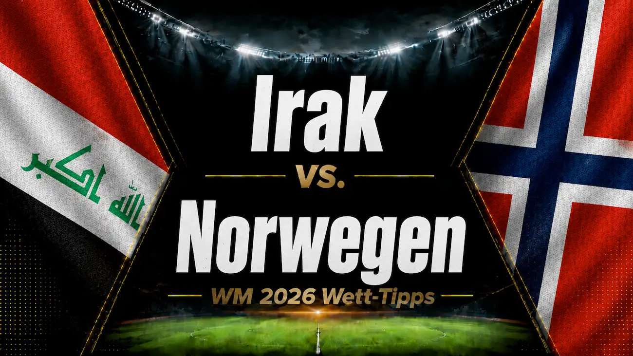 Irak vs. Norwegen Wett-Tipps & Prognose zur WM 2026 // Bild: Eigenes/KI