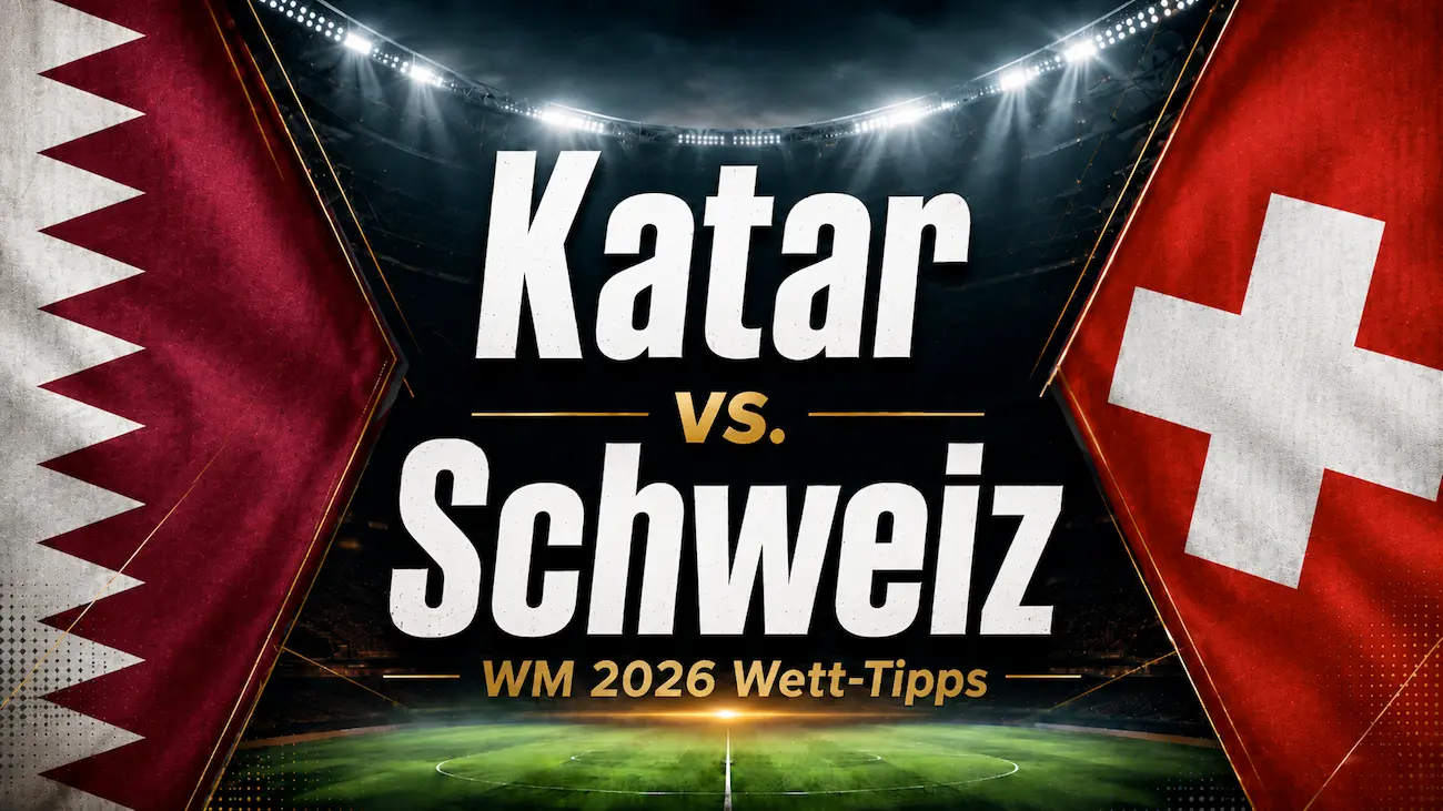 Katar vs. Schweiz Wett-Tipps & Prognose zur WM 2026 // Bild: Eigenes/KI