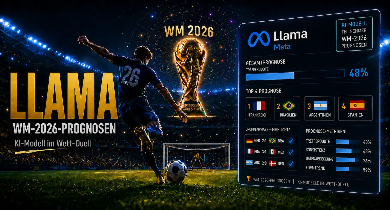 Llama WM Tipps & Prognose // Bild: Eigenes/KI