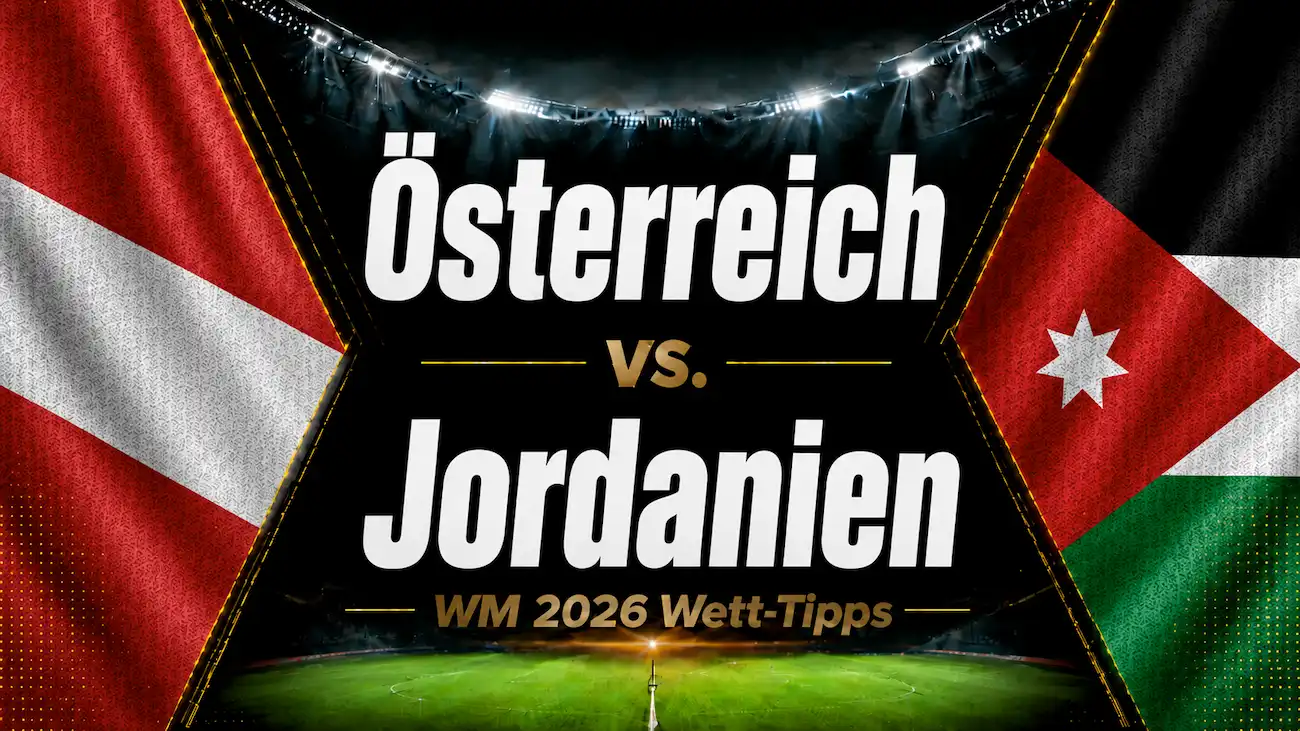 Österreich vs. Jordanien Wett-Tipps & Prognose zur WM 2026 // Bild: Eigenes/KI