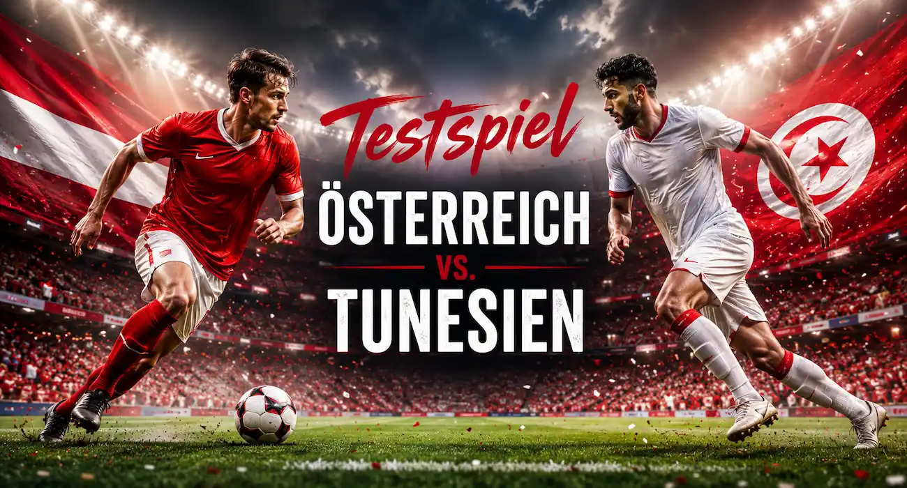 Österreich - Tunesien Tipp & Prognose // Bild: Eigenes/KI