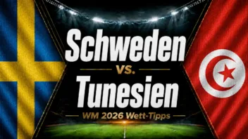 Schweden vs. Tunesien Wett-Tipps & Prognose zur WM 2026 // Bild: Eigenes/KI