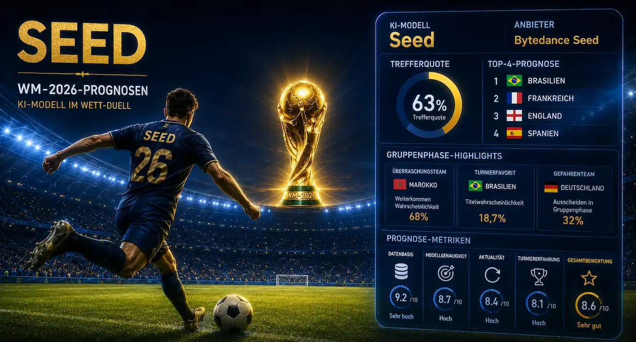 Seed KI Tipps & Prognose // Bild: Eigenes/KI