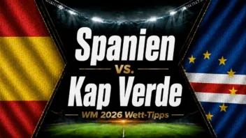 Spanien vs. Kap Verde Wett-Tipps & Prognose zur WM 2026 // Bild: Eigenes/KI