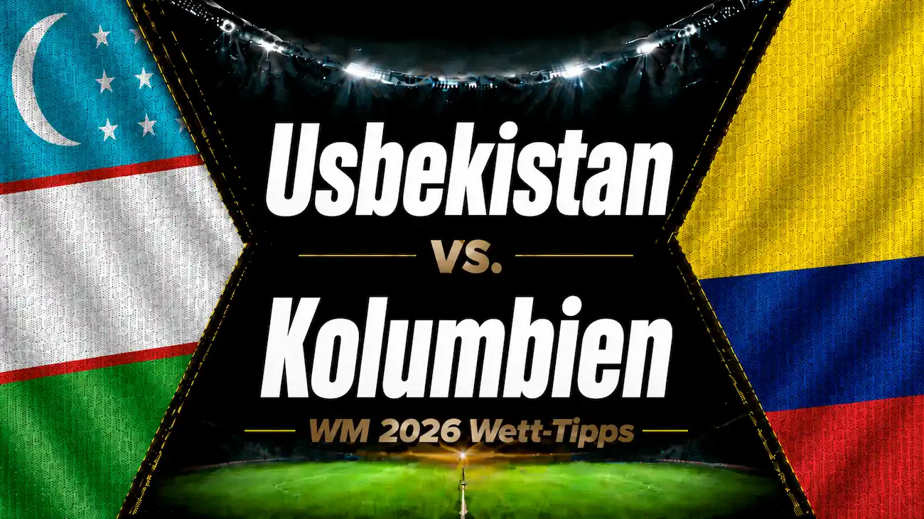 Usbekistan vs. Kolumbien Wett-Tipps & Prognose zur WM 2026 // Bild: Eigenes/KI