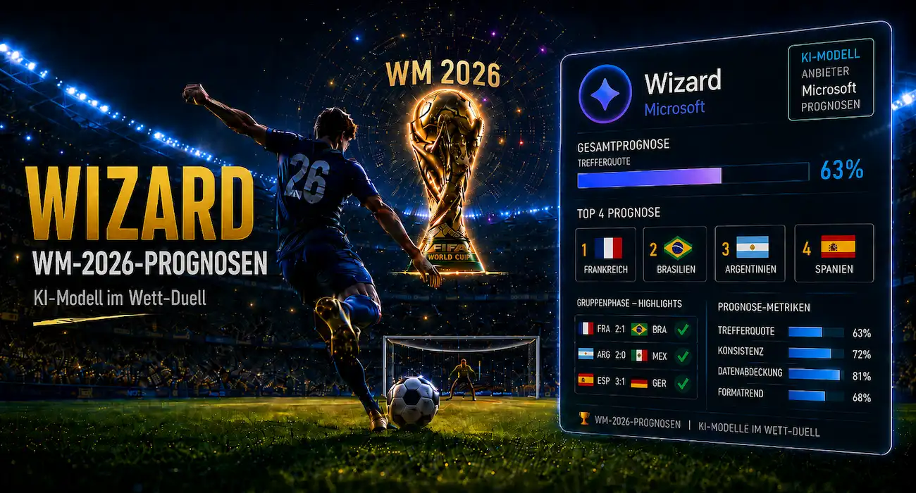 Wizard WM Tipps & Prognosen // Bild: Eigenes/KI