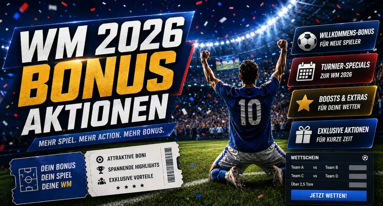 WM 2026 Bonus Aktionen - Worauf wartest du noch? // Bild: Eigenes/KI